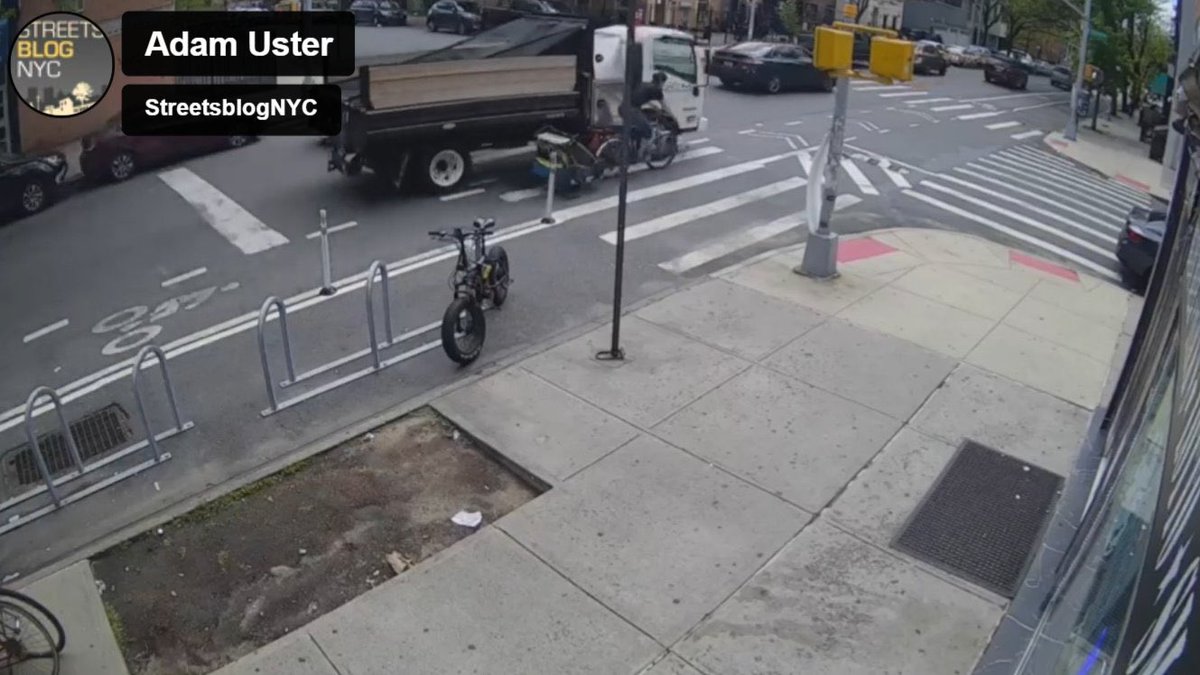 Right hooks like this are horrifying and why I avoid riding next to trucks in intersections at all costs. Adam was riding legally inside the lane and was still killed for it. I'm so tired that our elected officials watch this happen hundreds of times a year and do nothing.