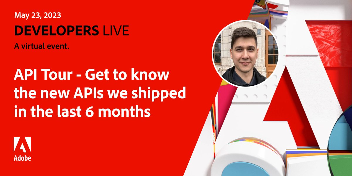 Build secure, high-impact experiences with AEM at Adobe Developers Live. Join sessions on API updates with Matei Neagu and Rapid Development Environments with Natalia Angulo Herrera &amp; Karl Pauls. Register here: adobe.ly/3APnUpG 🛠️  #AdobeDevelopers #webdevelopment #AEM