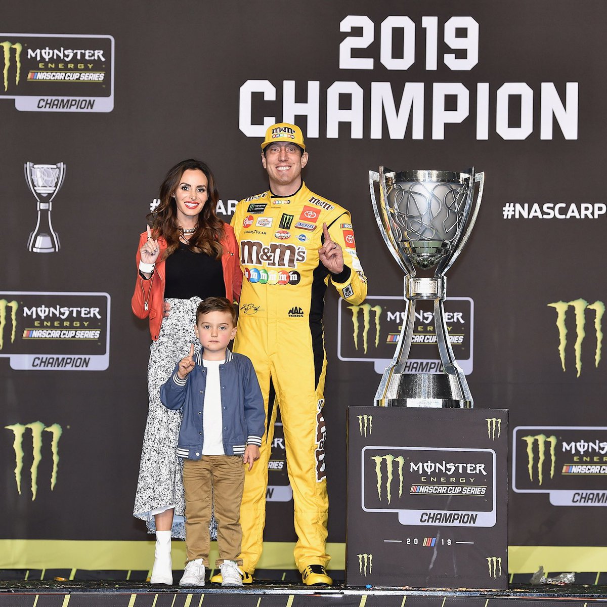 SamanthaBusch's tweet photo. When I first met you I asked you what your goals were and one was to be one of the very best nascar has ever seen. 

We’ve always known it but it’s so amazing to see you finally recognized as one of the best. Me, Brexton and Lennix are so proud of you! ♥️🏁 #NASCAR75 https://t.co/btWw3YtMZn