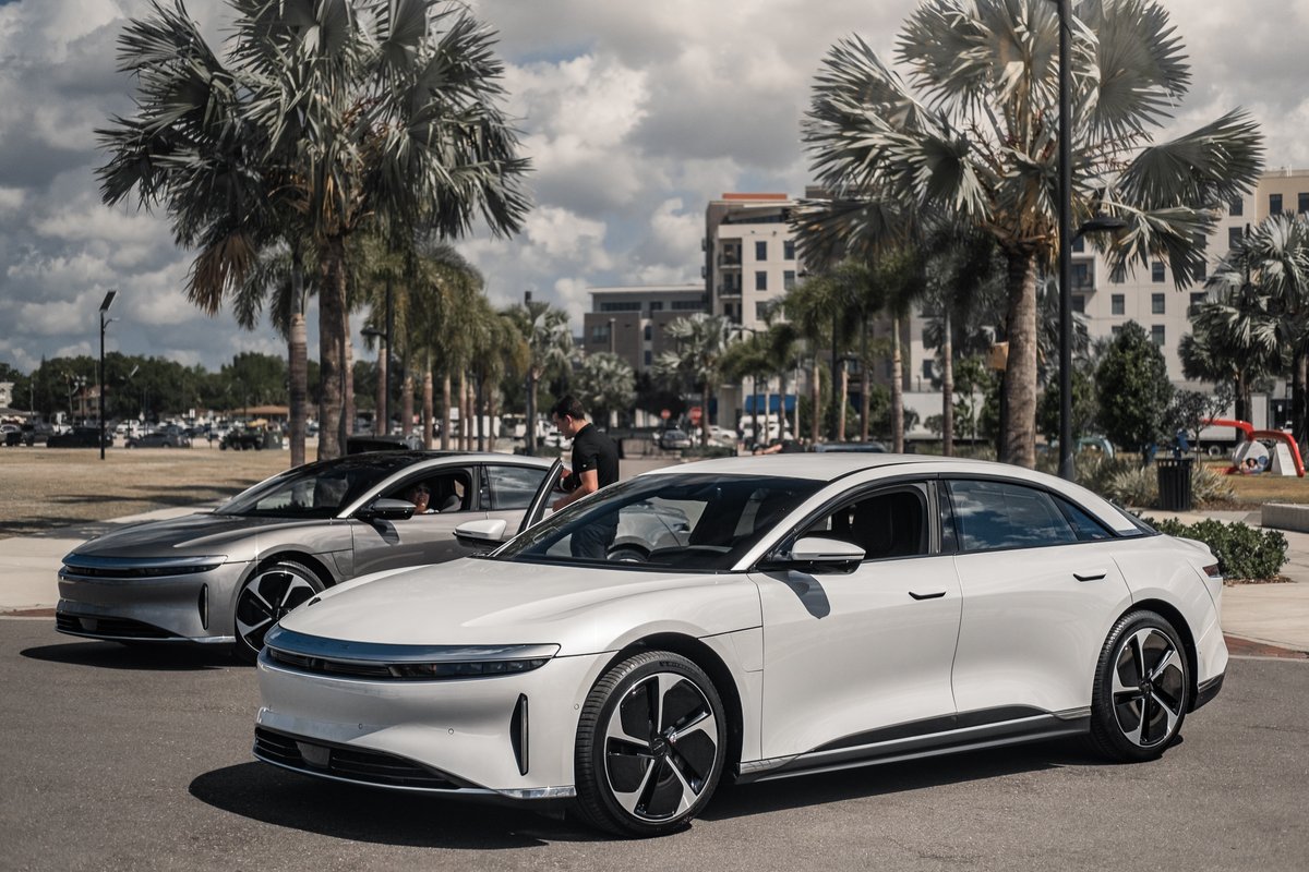 LucidMotors's tweet image. The 2023 #DreamAheadTour continues. Join us in Atlanta, GA at Marietta Square Market today through Sunday for exclusive demo drives of the #LucidAir.

Location details can be found here: bit.ly/3LfmYQc
