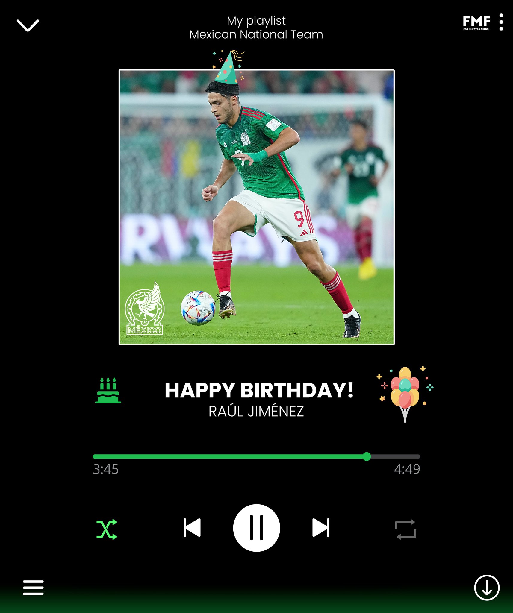 Join us in wishing Raúl Jiménez a happy birthday!   Have a good one, Rawolf.     