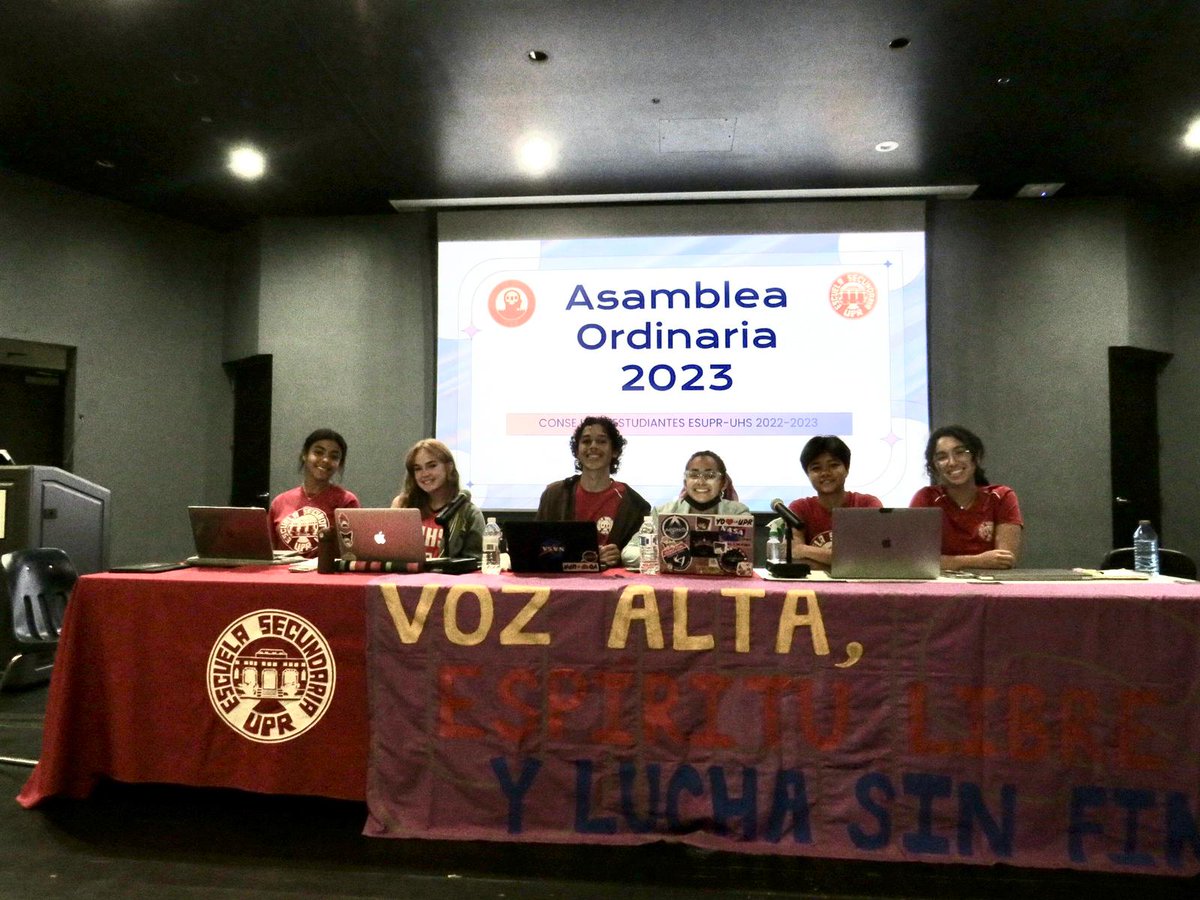CEUHS's tweet photo. Les presentamos momentos resaltados de la asamblea de estudiantes (2022-2023) https://t.co/hAx8hZR6j5