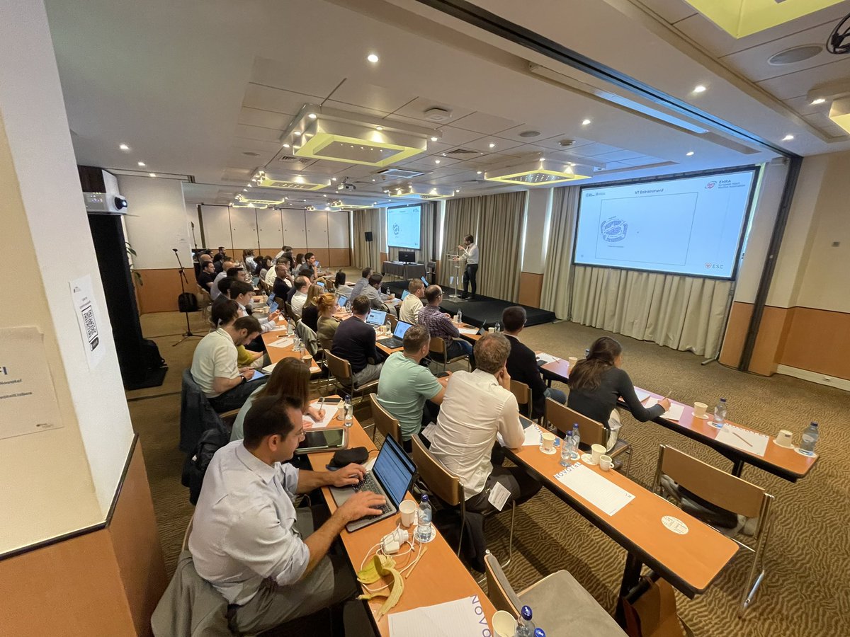aportasanchez's tweet photo. Congrats to the directors Dr Martin Hemels and @ivroca for putting together the nice preparatory course for the #EHRAcertification EP exam! Thanks for the invitation! https://t.co/UsPKIqlPw4