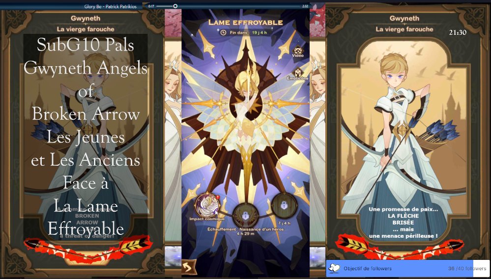 SubzeroGames10's tweet photo. AFK Arena, SubG10 Pals Les Gwyneth Angels of Broken Arrow Jeunes et Anciens face à la Lame Effroyable, Twitch sur chaîne SubG10 à 22h00 GMT+2. #afkarena, #Angels, #Of, #Broken, #Arrow, #SubG10, #Gwyneth, #Jeunes, #Et, #Anciens, #face, #Lame, #Effroyable
https://t.co/KDySSsf1pS https://t.co/4mbvVuFTah