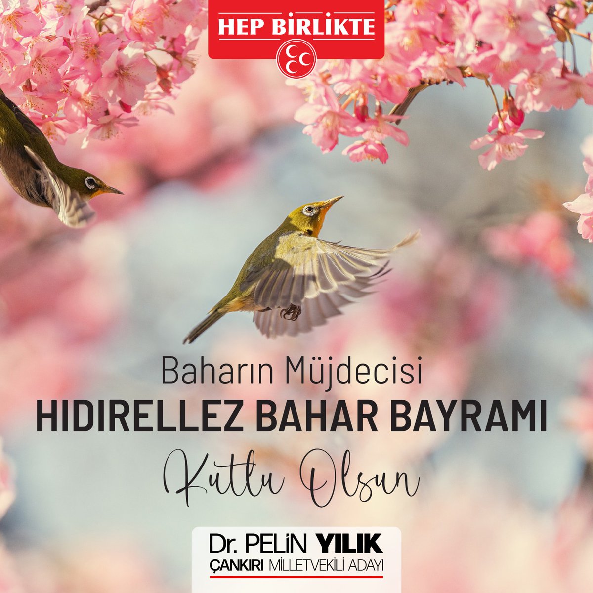 Aylardan Mayıs, günlerden Hıdırellez.
Hıdırellez Bahar Bayramı’nız kutlu olsun. 

#Hıdırellez #BaharBayramı