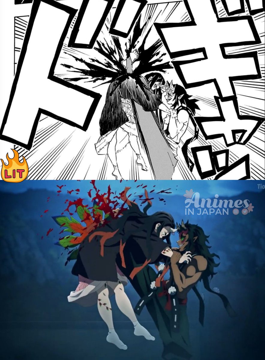 Animes In Japan 🎄 on X: RECEBA! 🤣 Anime: Demon Slayer: Kimetsu no Yaiba:  Katanakaji no sato-hen. #PrimaveraNaAIJ 🌸 #鬼滅の刃  /  X