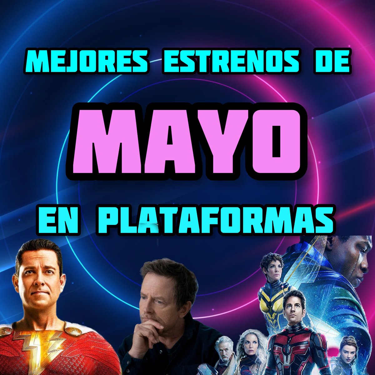 Taserfacepy's tweet photo. Acá les dejo los estrenos de MAYO en plataformas que me parecieron mas interesantes! Les divido por Plataforma abajo 👇🏻 #Netflix #PrimeVideo #HboMax #StarPlus #AppleTVPlus #DisneyPlus https://t.co/uMH1ZZtOIL