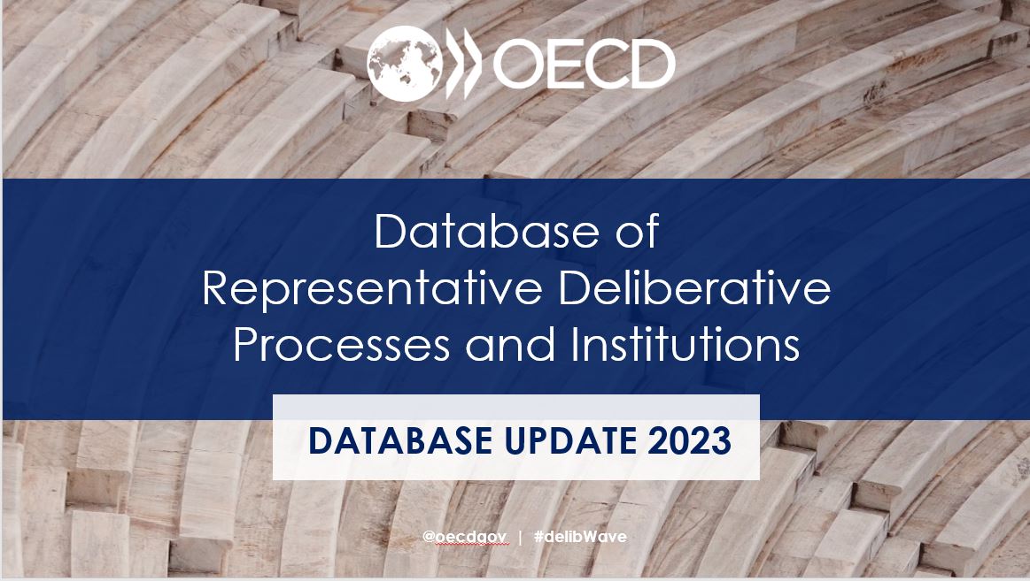 📢 #DelibWave Have you organised or are you aware of recent examples of citizens' assemblies, juries, or panels? Share your example to be included in the 2023 update of <a href="/OECDgov/">OECD Governance</a> Database of Deliberative Processes and Institutions! 

More information: airtable.com/shr2hoWdtkrjU6…