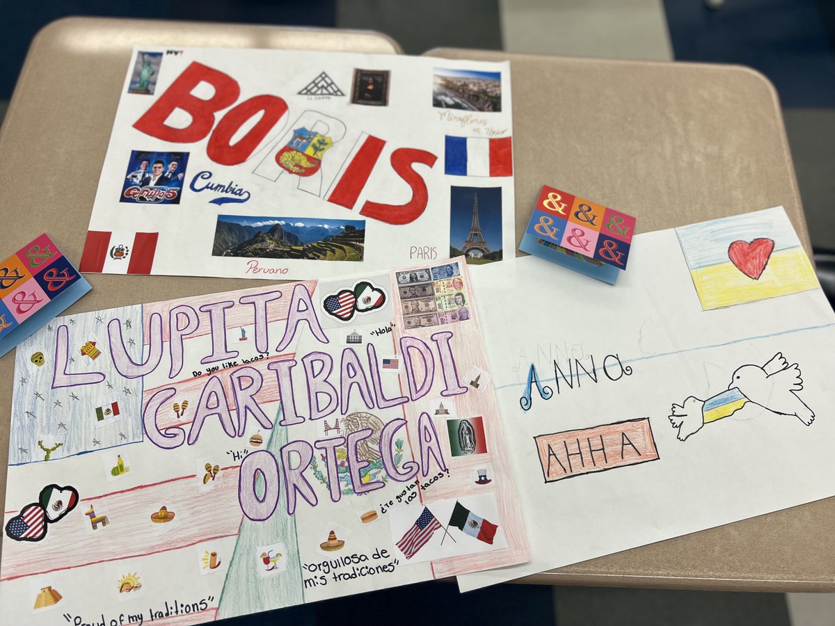 Thank you to the many students that participated in the Bilingual- Multicultural Poster contest!  We had some wonderful submissions, and the winners are:
Boris Alegre, Lupita Garibaldi Ortega, and Anna Chakryhina. Each was awarded a $20 gift card to Barnes &amp; Noble.