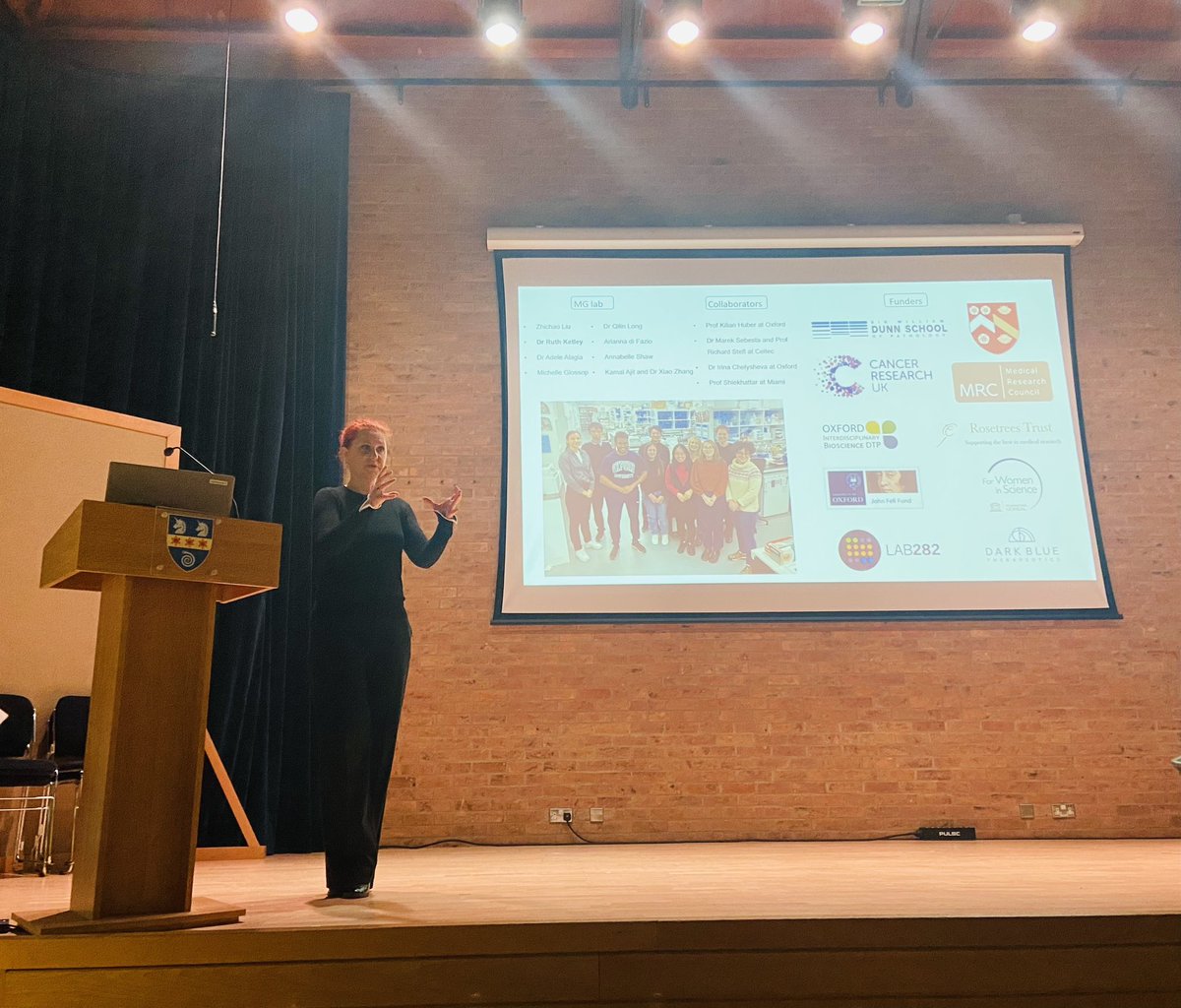 Speaking at Genome Instability Symposium. Great to learn about exciting science in DDR field
<a href="/AstraZeneca/">AstraZeneca</a>