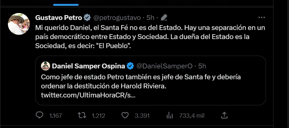 Pcramirezderec1's tweet photo. Jajajajajajajajajajajjajajajajaja, ese Petro es muy agüevado a lo bien. Vean el twiter de Katherin Miranda la gente diciendole: Si tuvieras fé en nuestro mesías no cuestionarías sus frases por estúpidas que sean. https://t.co/xlnoTyDLc7