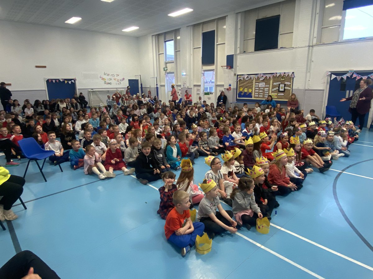 Quarryhill celebrated the King’s coronation by sharing all of our royal learning during our whole school assembly 👑 #SPARC