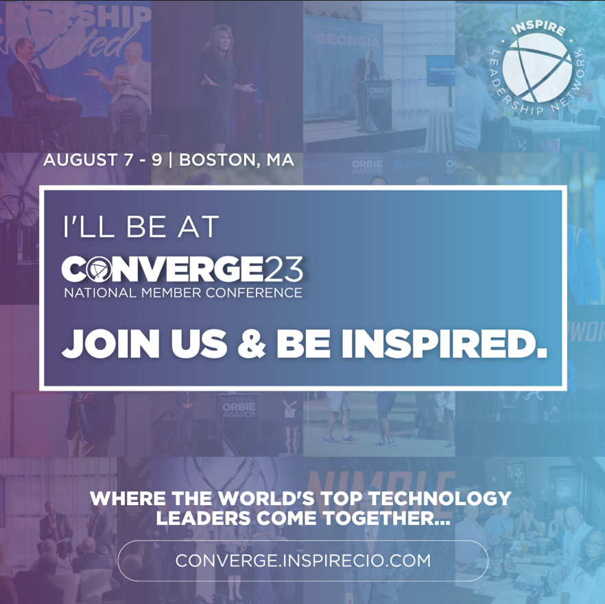 Excited to announce that I will be representing MichiganCIO at #Converge23 in Boston! Having experienced the conference's immense value firsthand last year, I'm eagerly looking forward to the professional growth, networking opportunities, and meaningful connections that await.