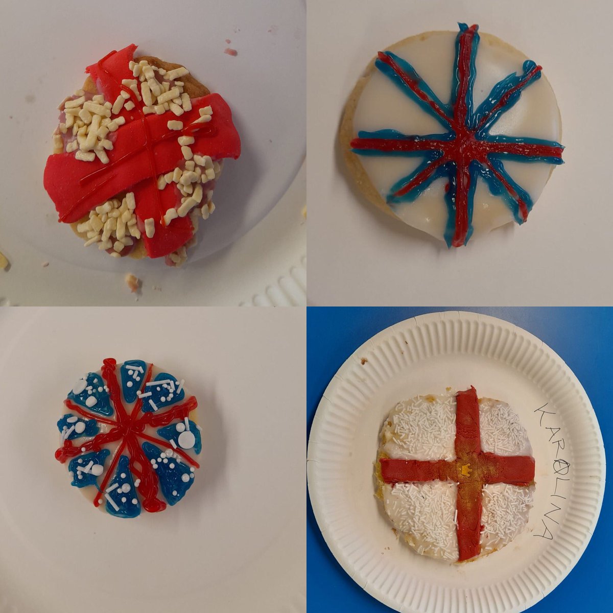 RcsFood's tweet photo. Well done to our Year 7 this week- decorated biscuit assessments looking very patriotic 🏴󠁧󠁢󠁥󠁮󠁧󠁿🇬🇧🤴🏻 https://t.co/A7ooosNXnF