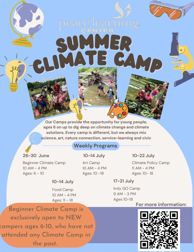 MCCOYouth's tweet image. Check out summer learning opportunities from @PeaceLearning this summer: peacelearningcenter.org/program-offeri…