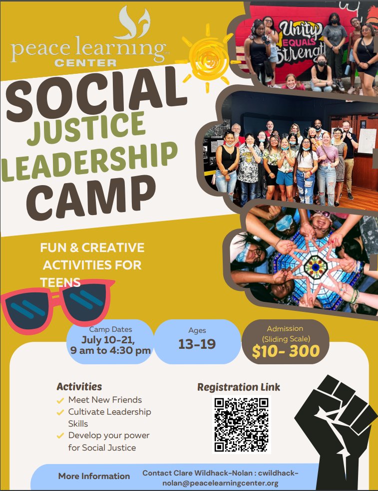 Check out summer learning opportunities from <a href="/PeaceLearning/">Peace Learning Center</a> this summer: peacelearningcenter.org/program-offeri…