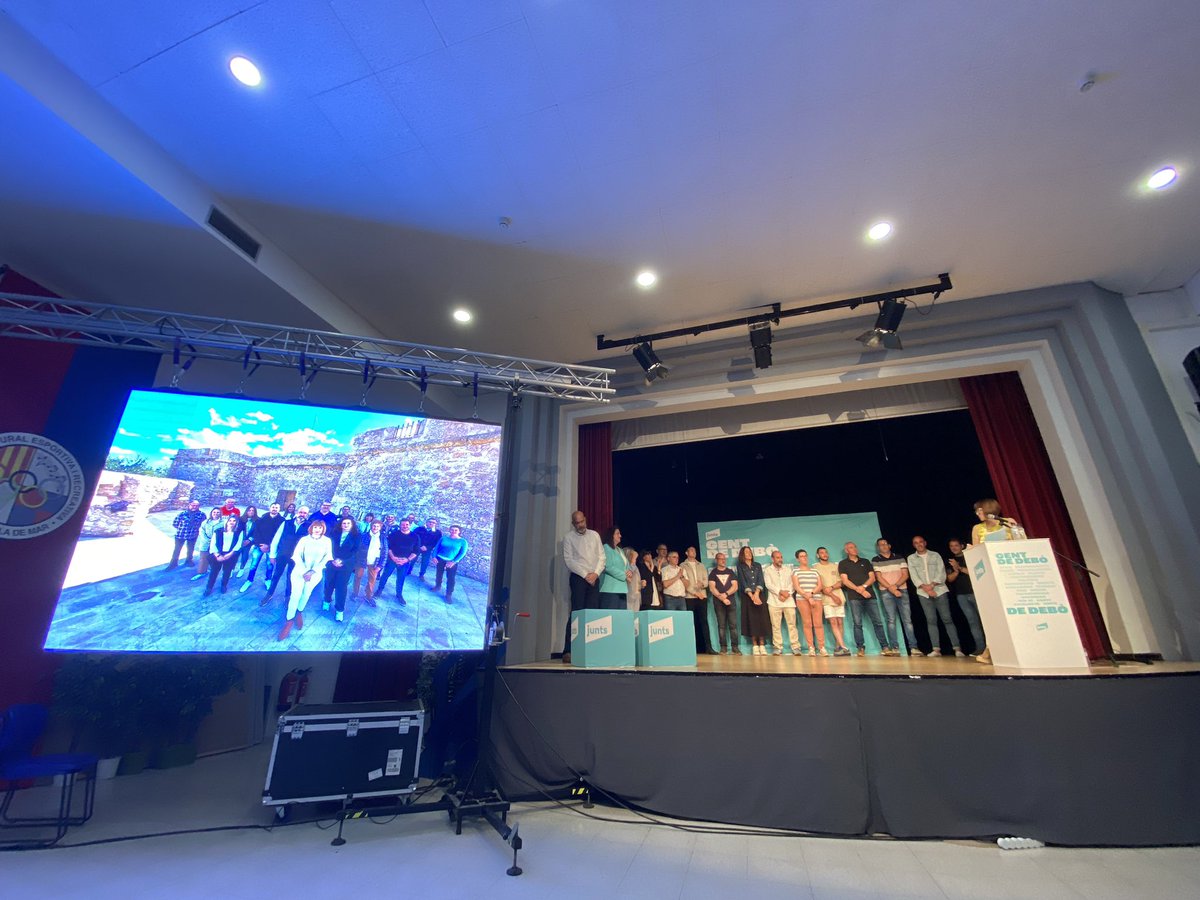 La Cala compta amb una candidata 10 i un equip 10. Un plaer acompanyar-vos de nou, avui que heu presentat la candidatura de <a href="/juntsxlacala/">Junts per l'Ametlla de Mar</a>. Sempre al costat de la #gentdedebò, sempre al costat de l'amiga <a href="/evadelamo/">Eva del Amo</a>.