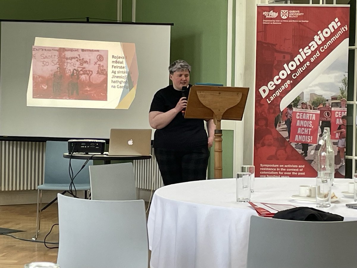 WisconsinMells's tweet image. Scenes of some brilliant women at a decolonisation conference today 🙌 @DrOMcGurk @siobhra @fingulag_