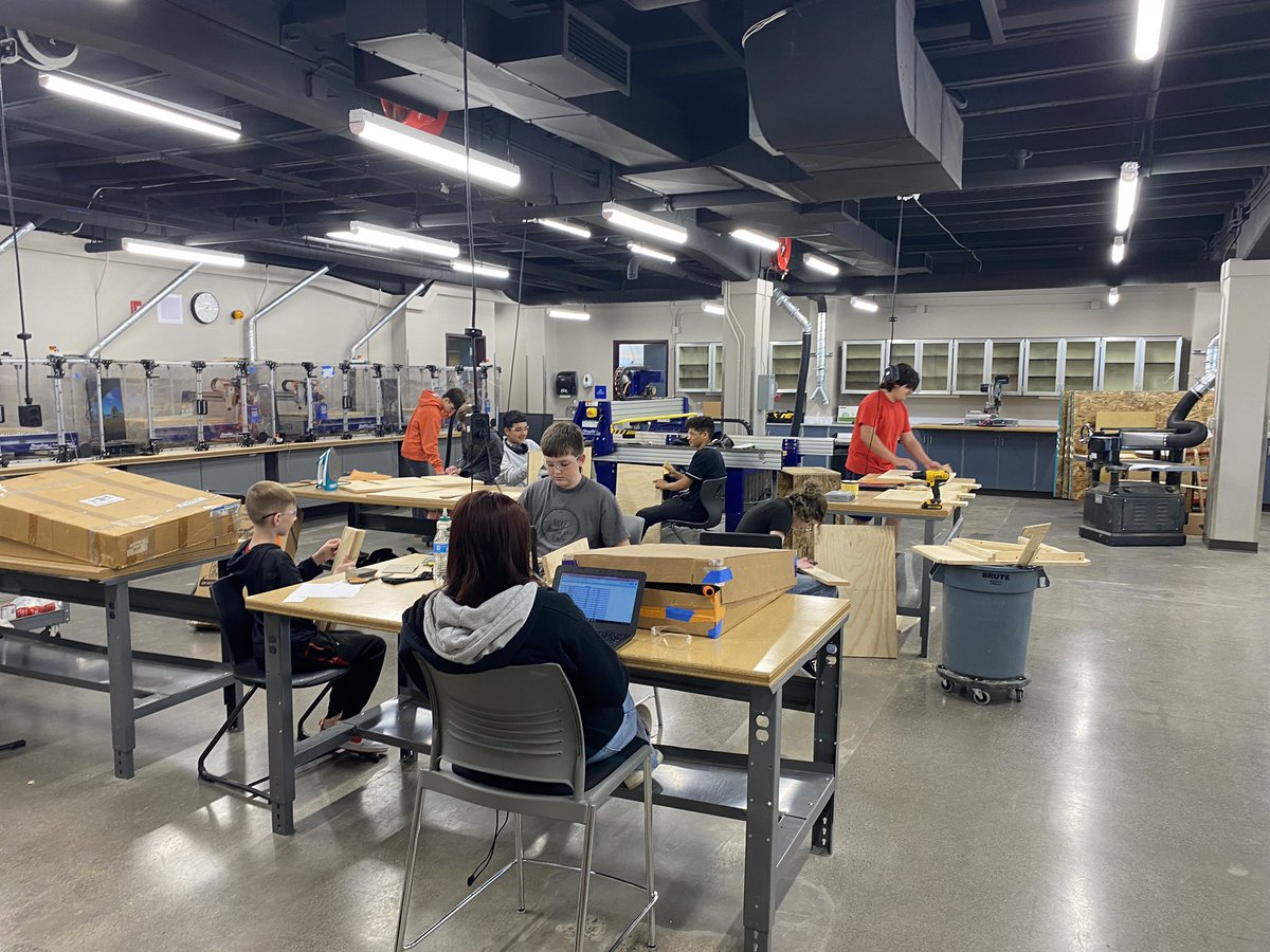West Valley Futures (@wv_futures) on Twitter photo An IKEA in West Valley? What?
It’s Mr. Melton’s <a href="/WVInnovationCtr/">West Valley Innovation Center</a> innovators designing, prototyping, building, writing assembly instructions, packaging, and ‘shipping’ flat-pack entry benches.
Learn more about this school at
ic.wvsd208.org <a href="/WVSD208/">West Valley School District</a> An IKEA in West Valley? What?
It’s Mr. Melton’s <a href="/WVInnovationCtr/">West Valley Innovation Center</a> innovators designing, prototyping, building, writing assembly instructions, packaging, and ‘shipping’ flat-pack entry benches.
Learn more about this school at
ic.wvsd208.org <a href="/WVSD208/">West Valley School District</a>