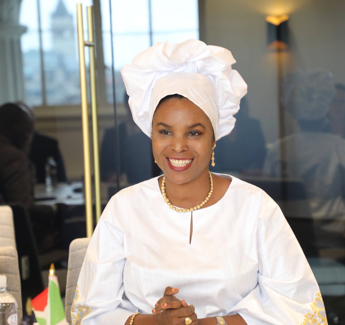 La Première Dame du #Burundi S.E Angeline #Ndayishimiye vient d’être sélectionnée pour le Prix des Nations Unies en matière de Population en reconnaissance de ses efforts inlassables dans l’éveil de conscience et l’épanouissement intégral de toutes les couches de la population.