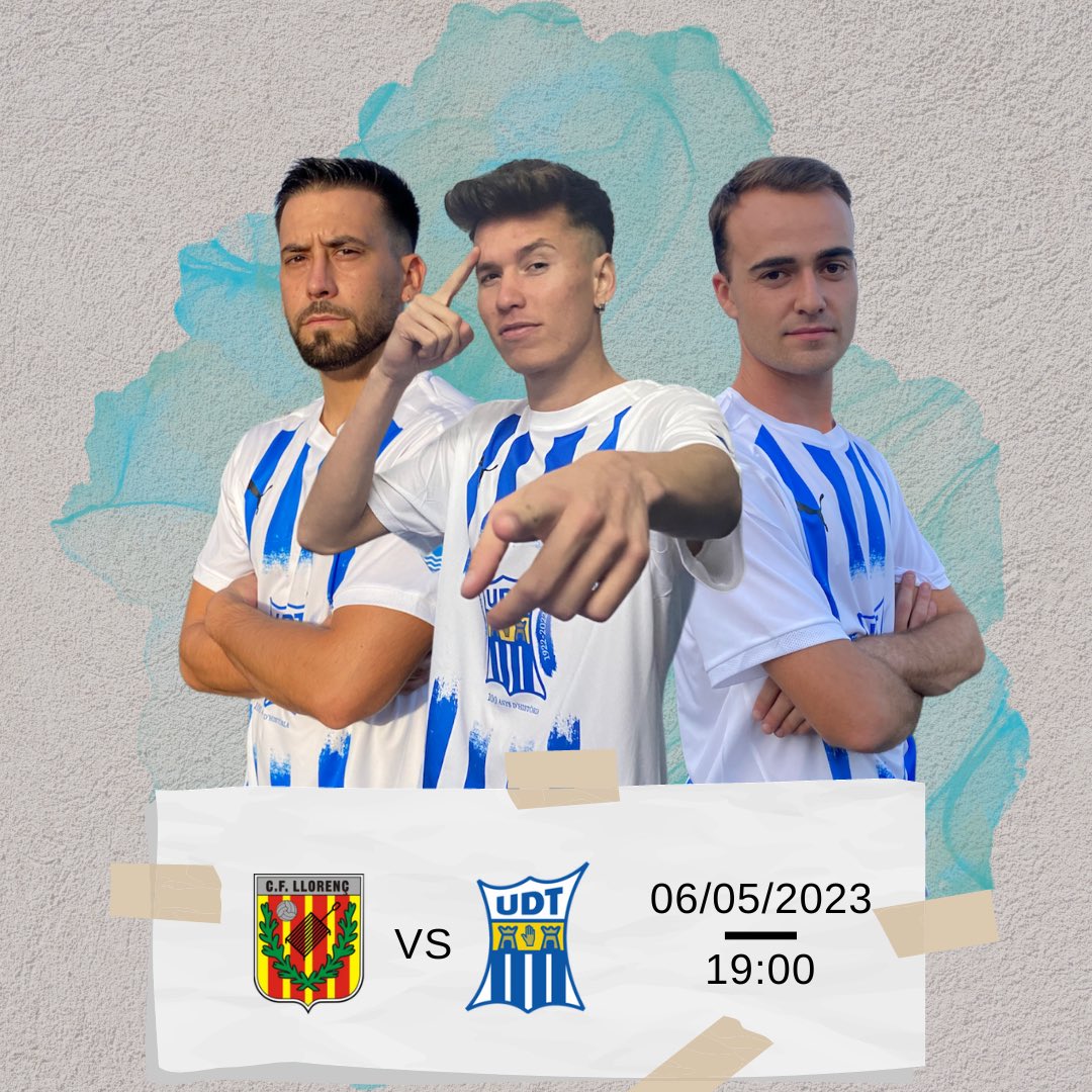 Continuem!💪🏻
L'equip us necessita!🙌🏻
Llorenç no serà fàcil, i haurem de lluitar per poder seguir amb l'il·lusió.😍
Som-hi Torre!🔵⚪️
#torredembarra #SomCentenaris