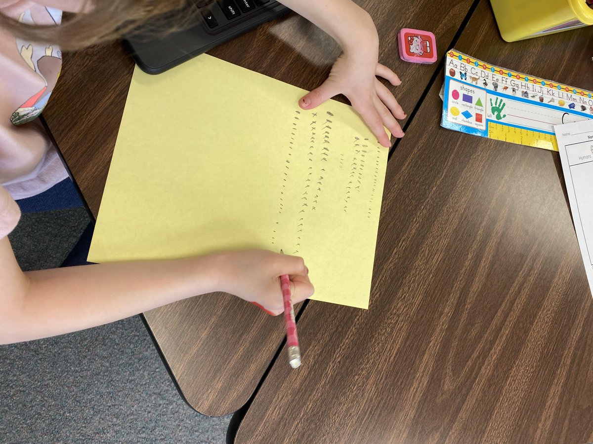 MrsDill2's tweet photo. Our kindergarten class continues to knock it out of the park time and time again thanks to the opportunities @AllisonWolbert has given them.  I loved seeing their thinking during today's #iReady assessment.  We are #growingmathematicians here at Wolfsville! #WFESProud https://t.co/IzIFZQBYUg