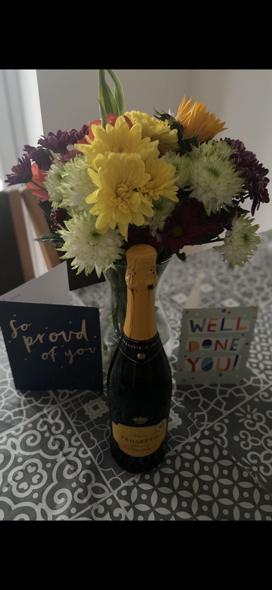 MrsAlty_ECT's tweet photo. Come home from school to lovely gifts and cards from my family for completing my last assignment 🥰
#PGCE #traineeteacher https://t.co/dvY5CGipdJ