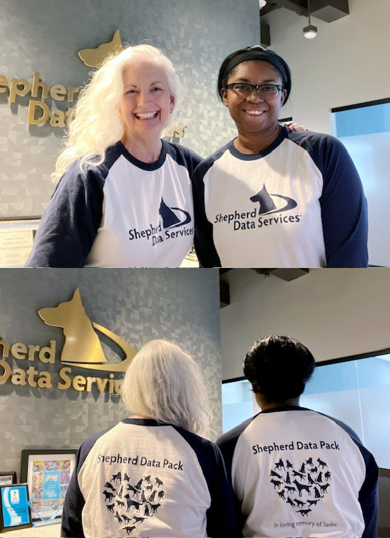 shepherd_data's tweet photo. Sporting our new Shepherd Data Pack gear in anticipation for Animal Humane Society's #WalkForAnimals tomorrow!
https://t.co/2vfr4QRd3C
@Animal_HumaneMN #givingback https://t.co/sp6zA7EPZp