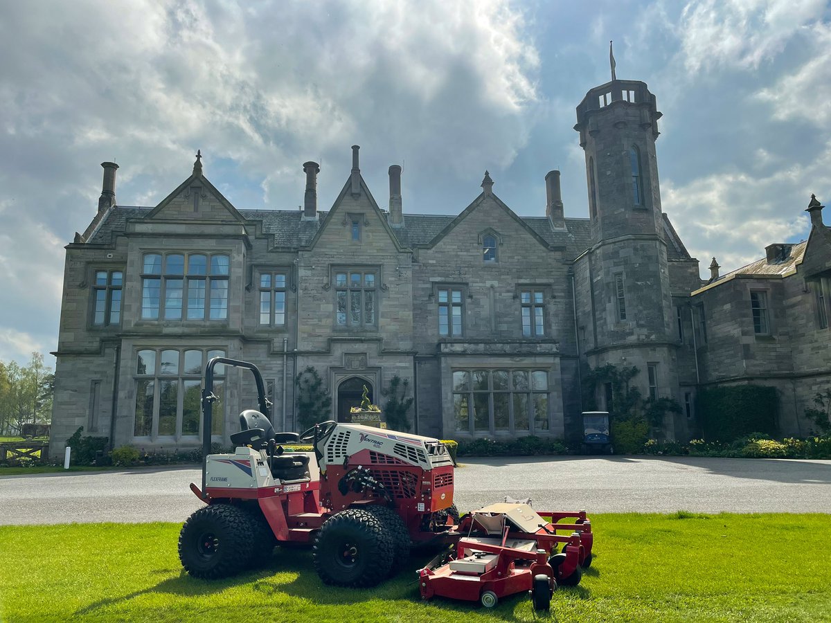 We demoed this machine 5 years ago and I was blown away with how  versatile it was. This will be an amazing piece of machinery managing our 300acre estate. Thanks to <a href="/sherriffgroup/">Thomas Sherriff & Co</a> &amp; @price_turfcare #mynewtoy