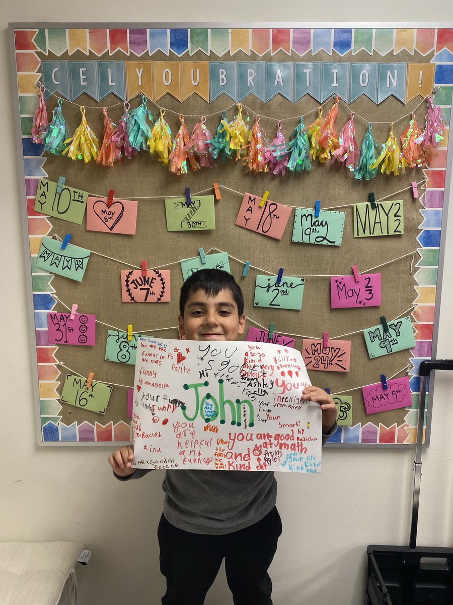 We kicked off our end-of-year celYOUbration this week!! Our first two VIP students were showered with compliments and love🎉🥰 <a href="/hillerwildcats/">Hiller Elementary | The Lamphere Schools</a> #wearelamphere