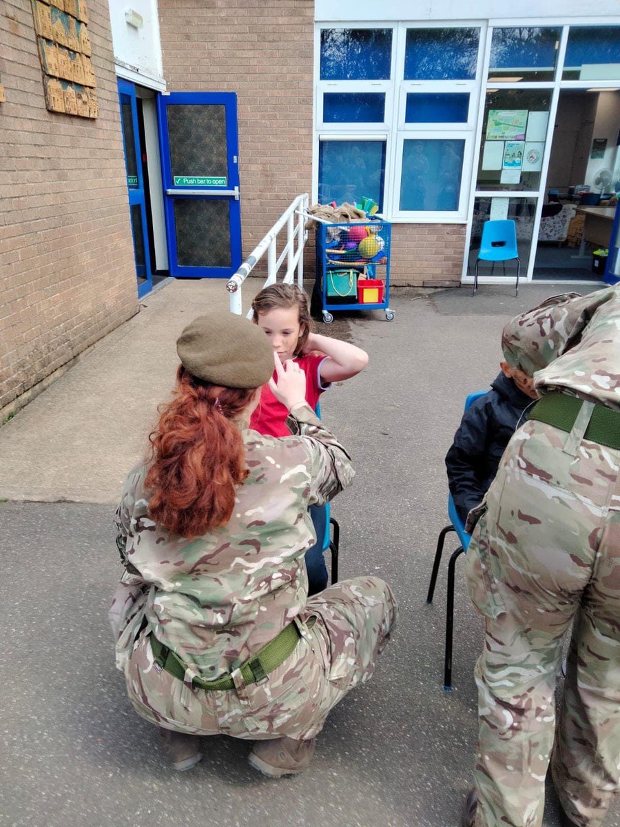 stamfordwelland's tweet photo. Whilst some of our cadets were busy helping serve afternoon tea today, others were busy helping out at St Augustineβs coronation celebrations. π They showcased their parade skills, camo face painted the younger students, competed in tug of war and whole lot more!
#TeamSWA https://t.co/5cdIO4JBIr