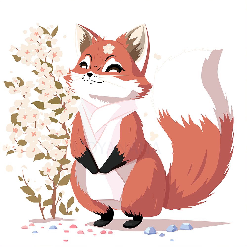 Moyanana_Ting's tweet photo. Spring Blossom Fluffy Tail Red Fox Enjoy the Sunshine 

https://t.co/9WvWwi7mMd

#GraphicDesign #digitalillustration
#illustration #happy #relax #springambience 
#digitalart #digitalpainting #moyanana #redbubble https://t.co/TAVWDAHAFb