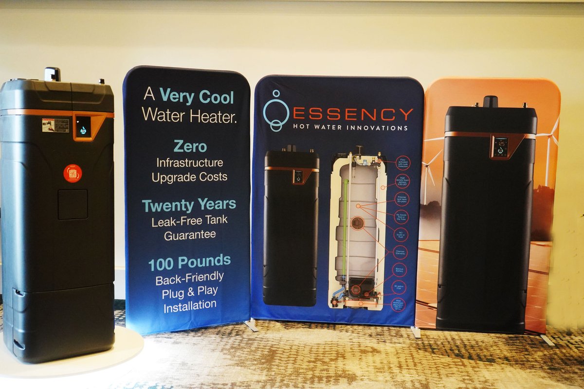 Here's our booth from the #EdisonAwards!