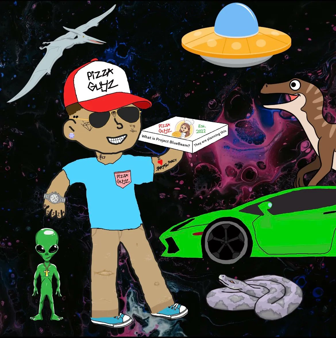 Friendly Reminder 🔥 

PizzaGuyzNFT Mint is LIVE

Public mint .06 $ETH

Mint Site in Bio ✅ 

Don’t Fade PizzaGuyzNFT 👀