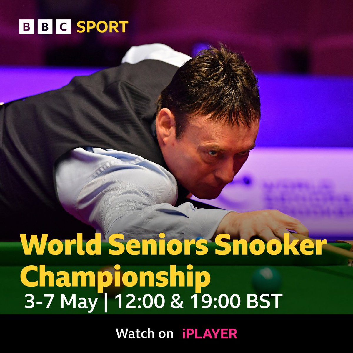 The one and only, three-time world seniors champion Jimmy White gets his 2023 campaign underway against Philip Williams at the Crucible Theatre.

🎥 It's live now on BBC digital platforms and Matchroom.live

#SeniorsSnooker