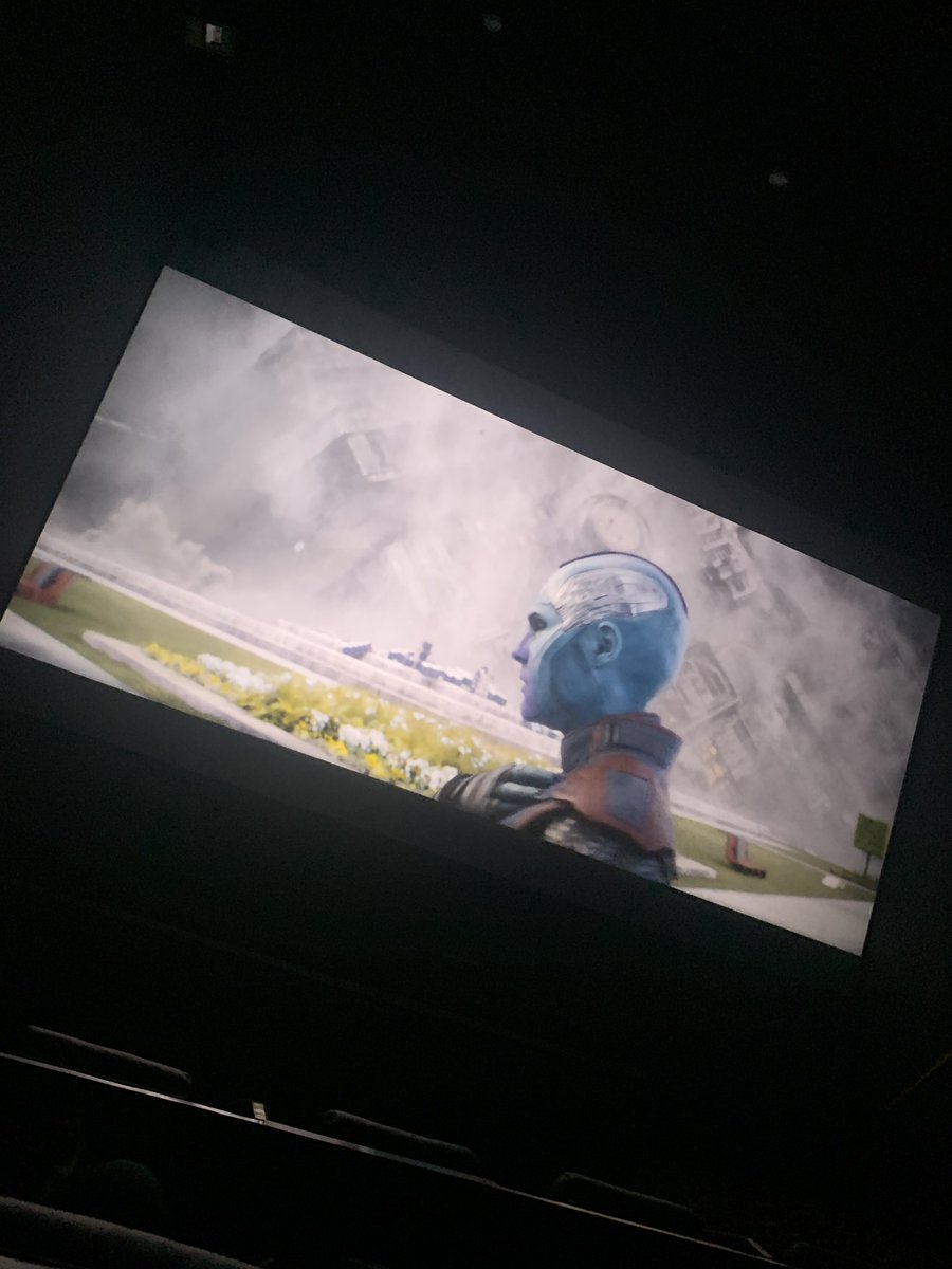 Just saw #GuardianesdelaGalaxiaVol3  
What an amazing movie! 
10/10 on Story
10/10 on Action 
Probably the best movie from marvel after End Game