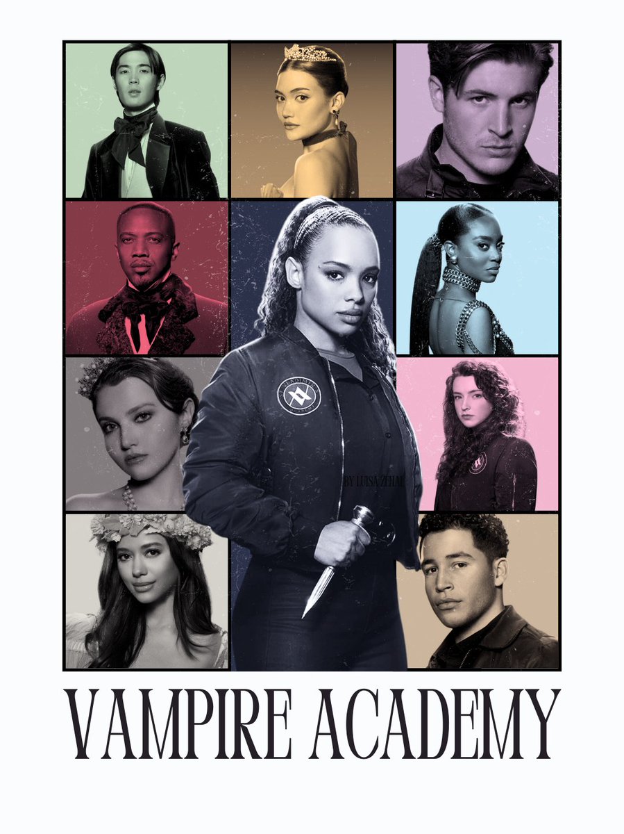 I'm months behind with this one, but you know I love me some Vampire Academy x TS. 💖
Did I spent many hours today on this while I should be working on other stuff? Well, yes, yes I did. 
#VampireAcademy #SaveVampireAcademy #NoFangsLeftBehind