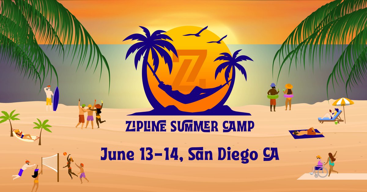 ☀️ 🏕️ 🏖️ Zipline Summer Camp is almost here…  and this year, it’s in person (and it’s in literal paradise!)  

Chat with your Account Manager about attending! If you’re not a part of this amazing community yet, what are you waiting for? Reach out today! 👋  #ZiplineSummerCamp