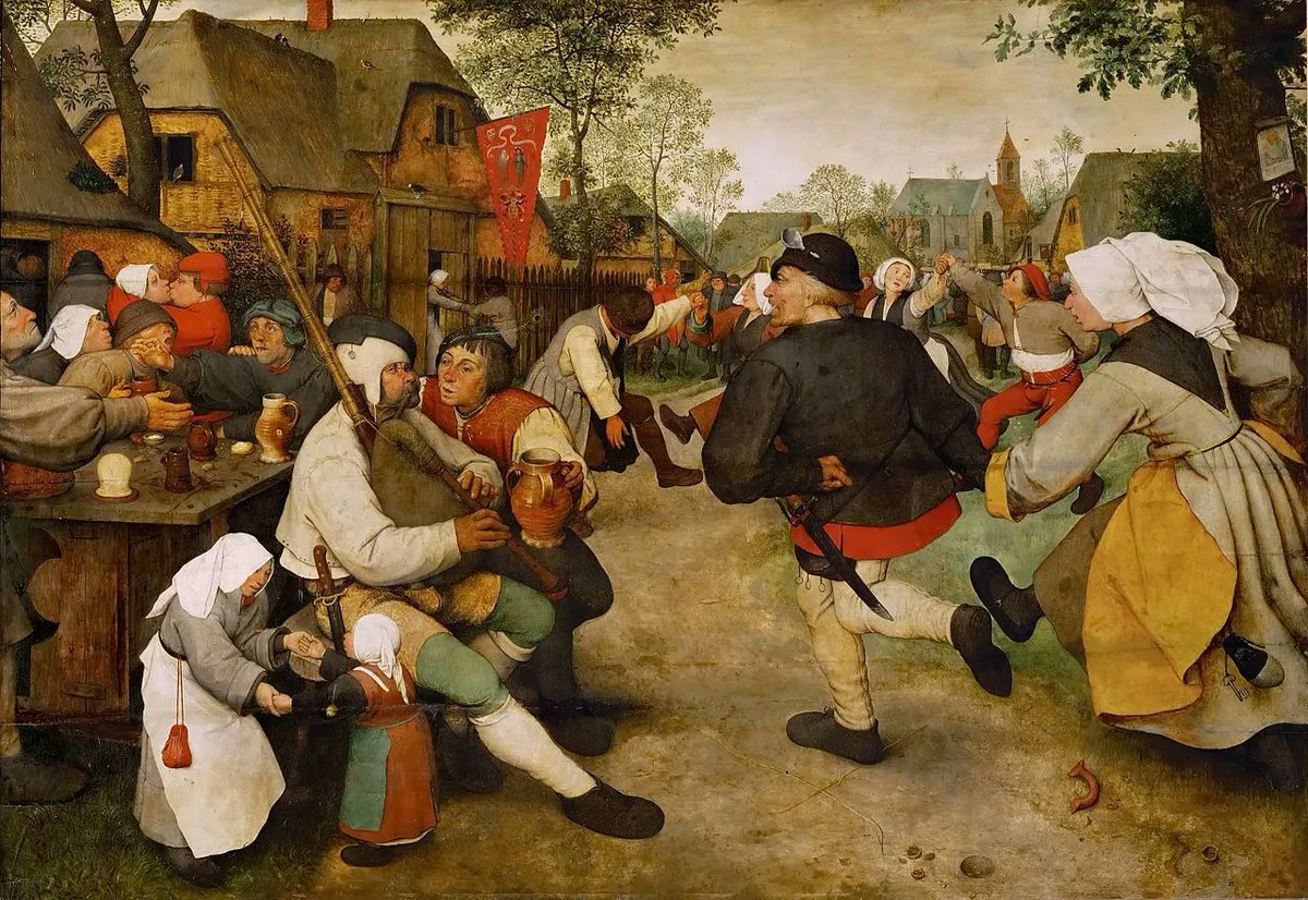 Ancestroy's tweet image. Medieval peasants had to work hard just to survive, but they also had a lot of fun at fairs and festivals. #MedievalLife #EntertainmentHistory