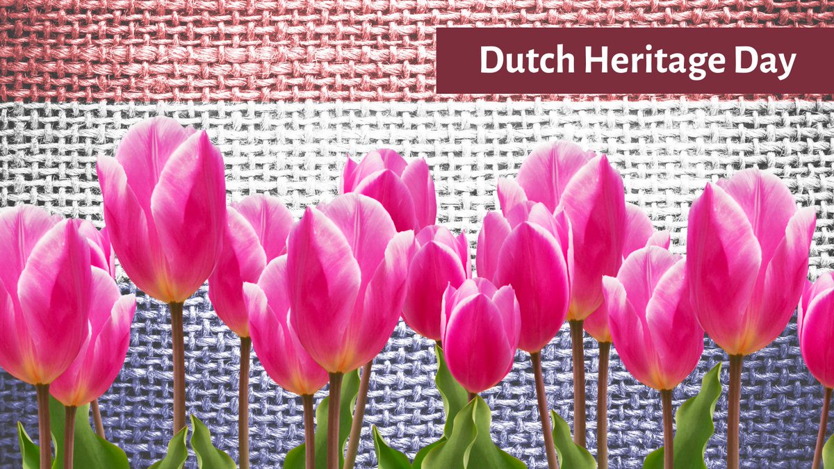 Today, we celebrate Canadians of Dutch Heritage &amp; their contributions to our country's social, cultural, and economic fabric. We also commemorate Liberation Day in the Netherlands and remember the bravery &amp; sacrifices of the Dutch people during World War II. #DutchHeritageMonth