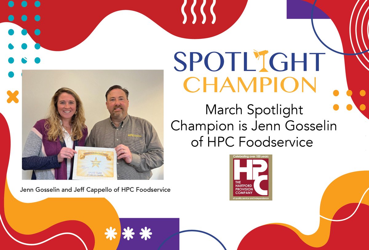 Congrats to our multi-time winner Jenn Gosselin of #HPCFoodservice! Also 2nd to 5th were, Steve Smith, #HPCFoodservice, Asa Riggan, #TankersleyFoodservice, Dan Ruffner, #StanzFoodservice and Brian Booth, #TheC.D.Hartnett Company.
