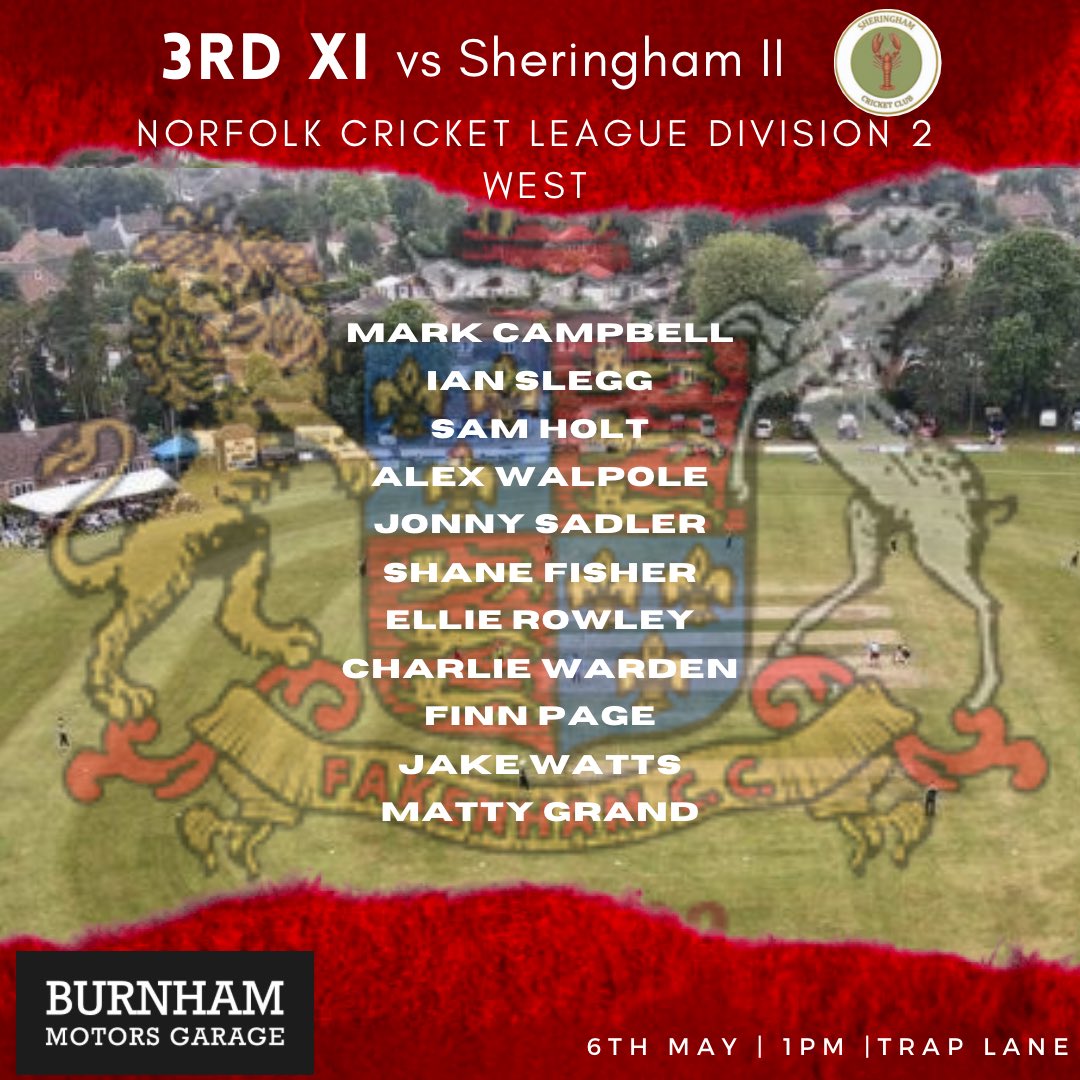 Fakenham CC 🏏 tweet media