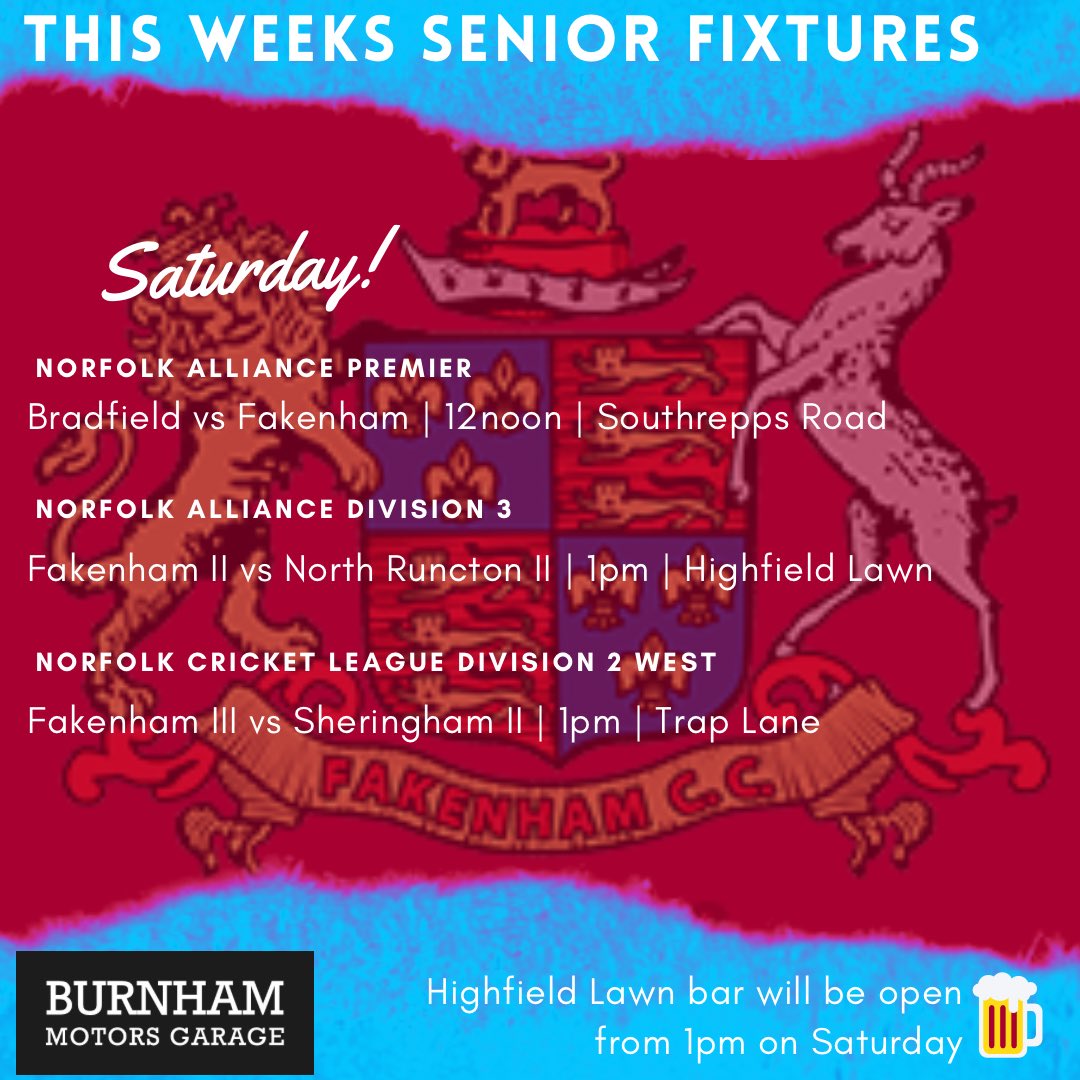 Fakenham CC 🏏 tweet media