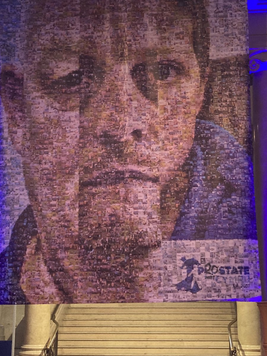 davies413's tweet photo. Amazing artwork unveiled to celebrate 20 years of Prostate Cymru at National museum of Wales tonight https://t.co/BBrnSERIrR