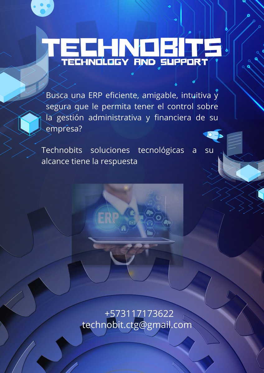 TechnobitsC's tweet photo. @TechnobitsC Technology and support. Soluciones tecnológicas a su alcance. https://t.co/g9pUwfZkg8