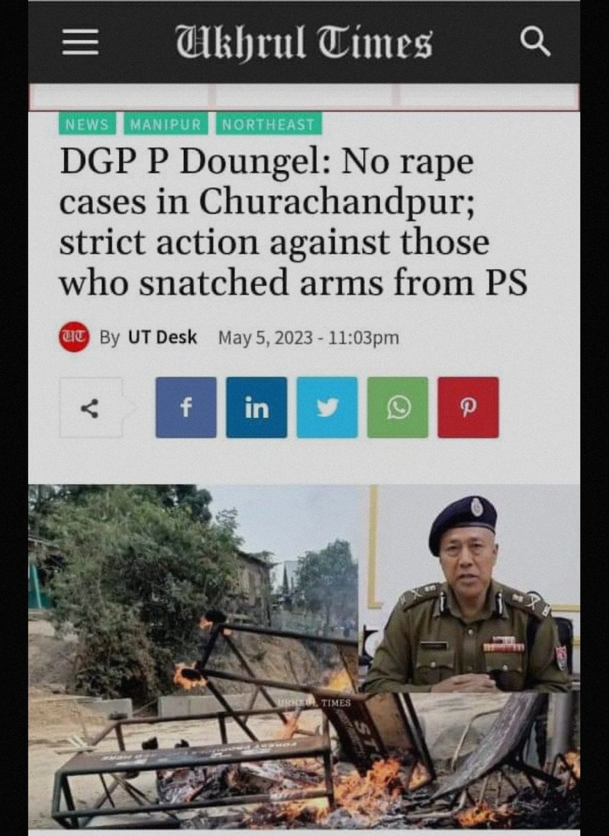 ahanthemx's tweet photo. 6 Hindu #Meitei students are being raped by the #Kuki terrorist group but the DGP P Doungel denied these news. Does he even have heart or any sympathy? #ManipurViolence #ManipurOnFire #manipurisburning #savemeitei #SaveManipuriHindus #savemanipuri #manipurnews #Manipur #imphal https://t.co/qf4BWzEvr5
