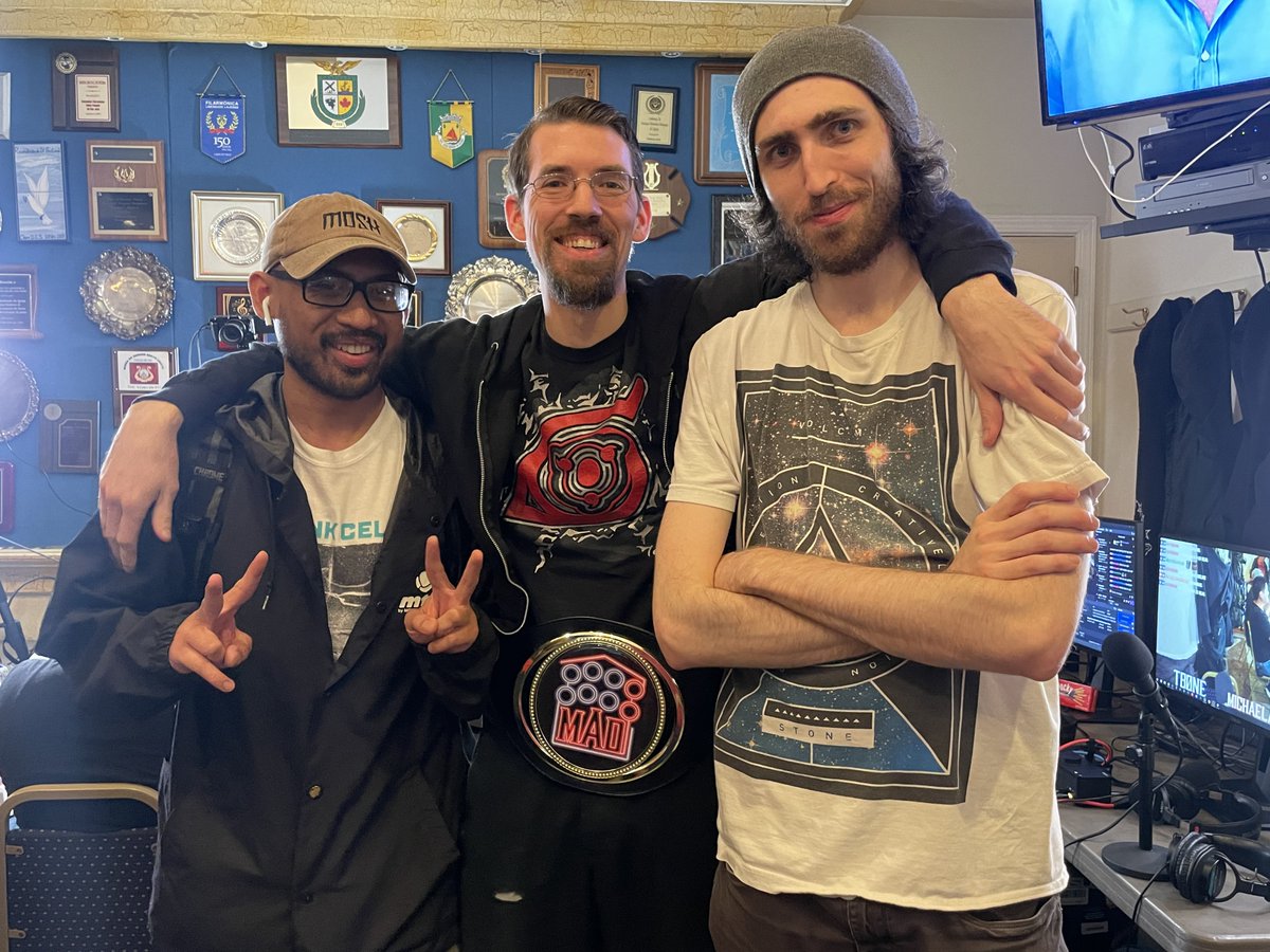 MADHouse Season 1 Ep. 7 
Guilty Gear Strive Top 3

1st KillSwitch @KilSwitch89 (Center)
2nd Rufiooooo @dipshiit_ (left)
3rd Tb0ne @Jahn_916 (Right)

Thank you to everyone who came out to play
-D

#StayMAD