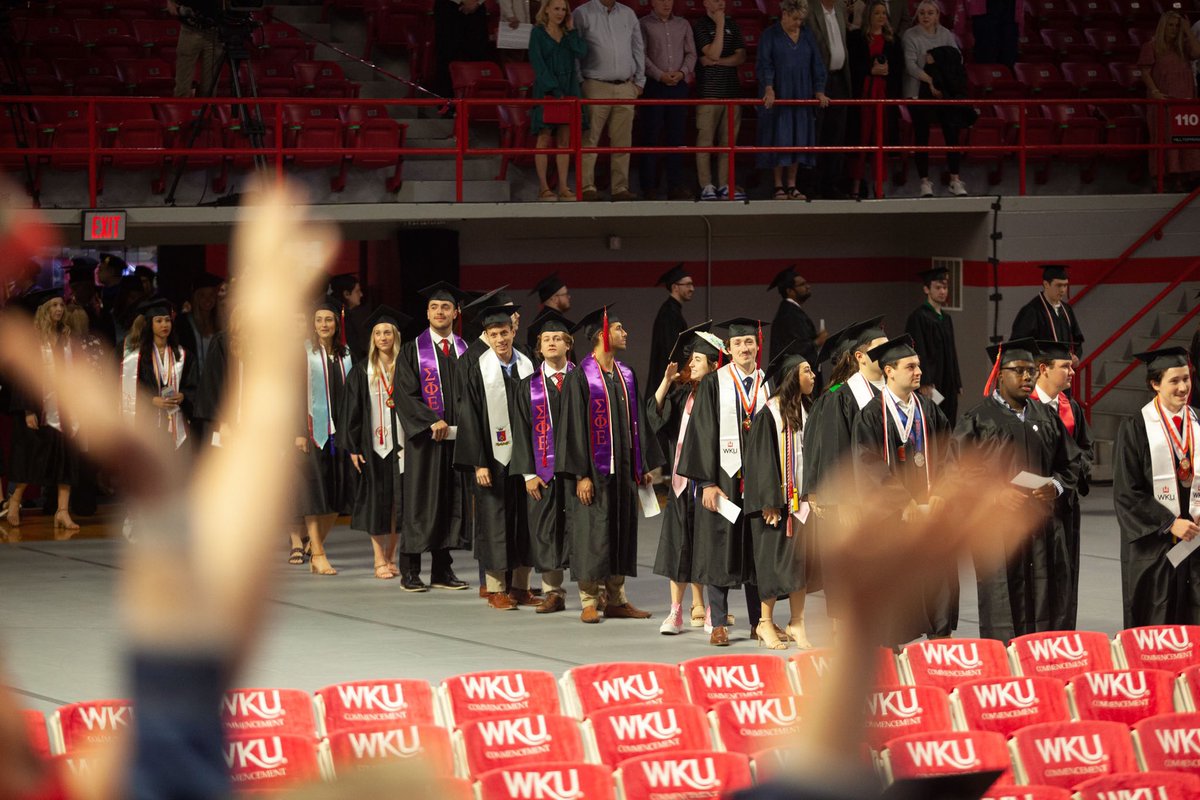 Achievement unlocked: @wkualumni status. 

Congratulations, <a href="/WKUGordonFord/">WKU Gordon Ford</a> graduates! 

#WKU #CelebrateTheClimb #WKU2023 #WKUGrad <a href="/WKUGradSchool/">WKU Graduate Studies</a> @WKUHonors <a href="/WKUISEC/">WKU ISEC</a> <a href="/SpiritMasterWKU/">WKU Spirit Masters</a>