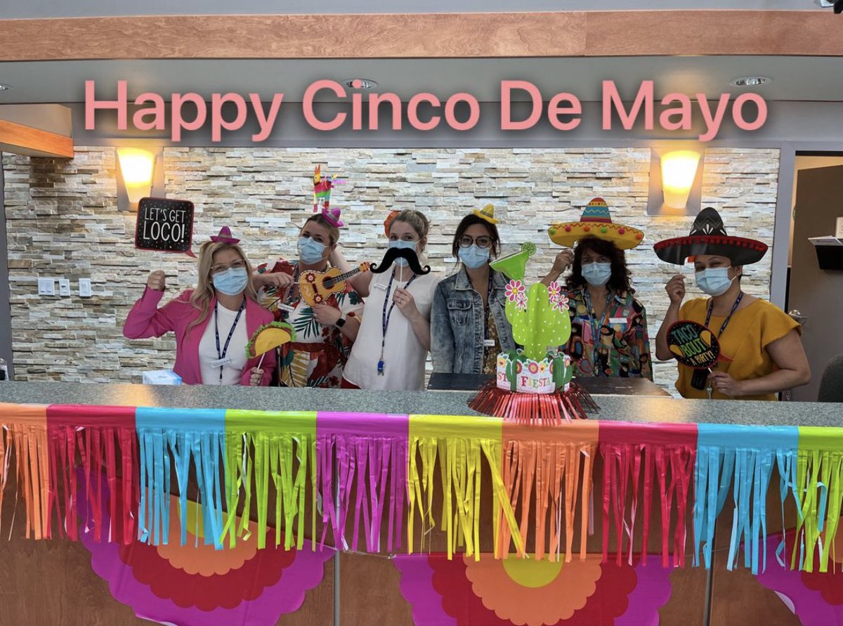 From the Henley House Team #cincodemayo #longtermcare #team