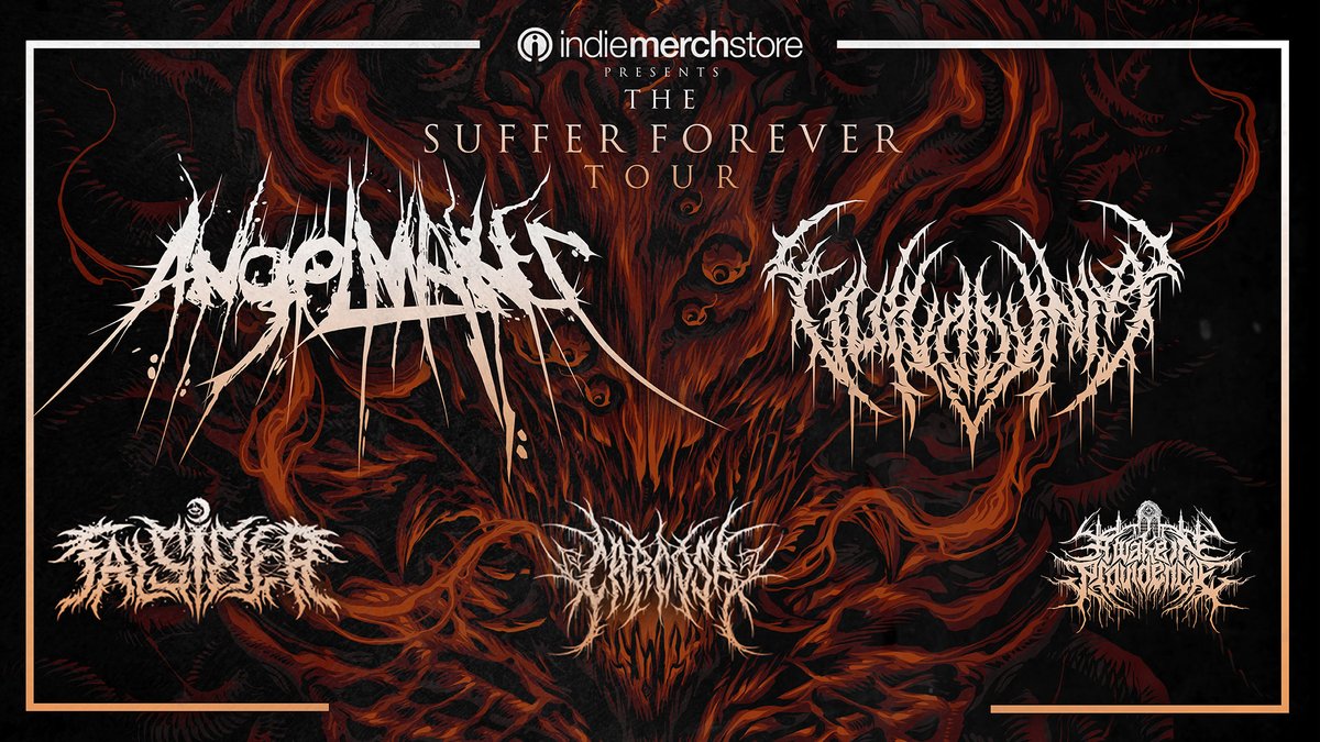 New #Deathcore Show: <a href="/Angelmaker/">Rosemary Bridge</a> + <a href="/Vulvodynia/">vulvodynia.pl</a> + <a href="/Falsifier/">a pliable bastard</a> + <a href="/Carcosa/">Carcosa</a> + @Awakeinprovidence at the <a href="/Brassmonkey/">Brass Monkey</a> on August 30. Tickets now on sale at angelmakerottawa.eventbrite.ca
#thiswillsellout